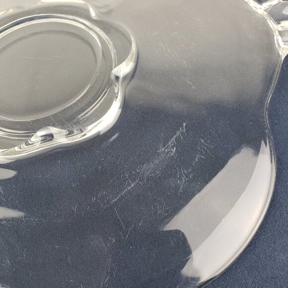 Canterbury Duncan Miller Crystal Glass Cake Plate - Picture 5 of 5